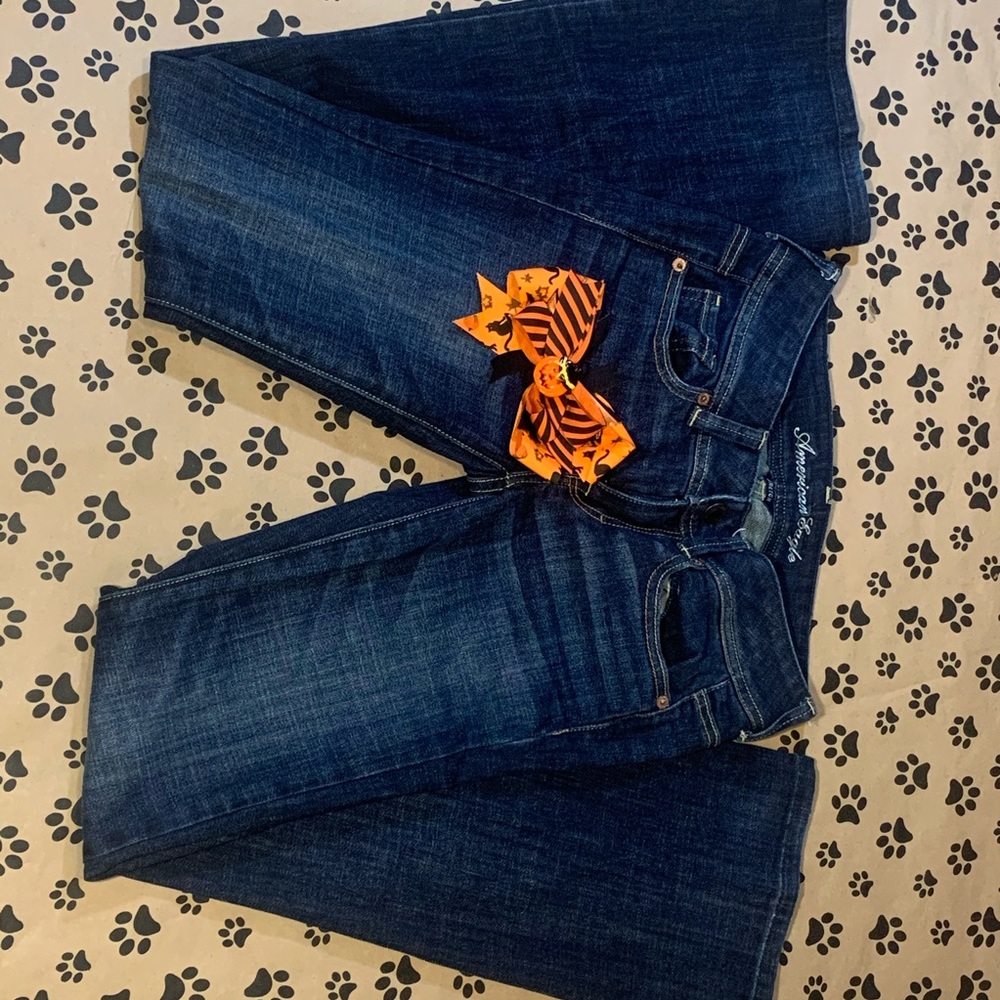 Vintage American eagle stretch boot cut jeans